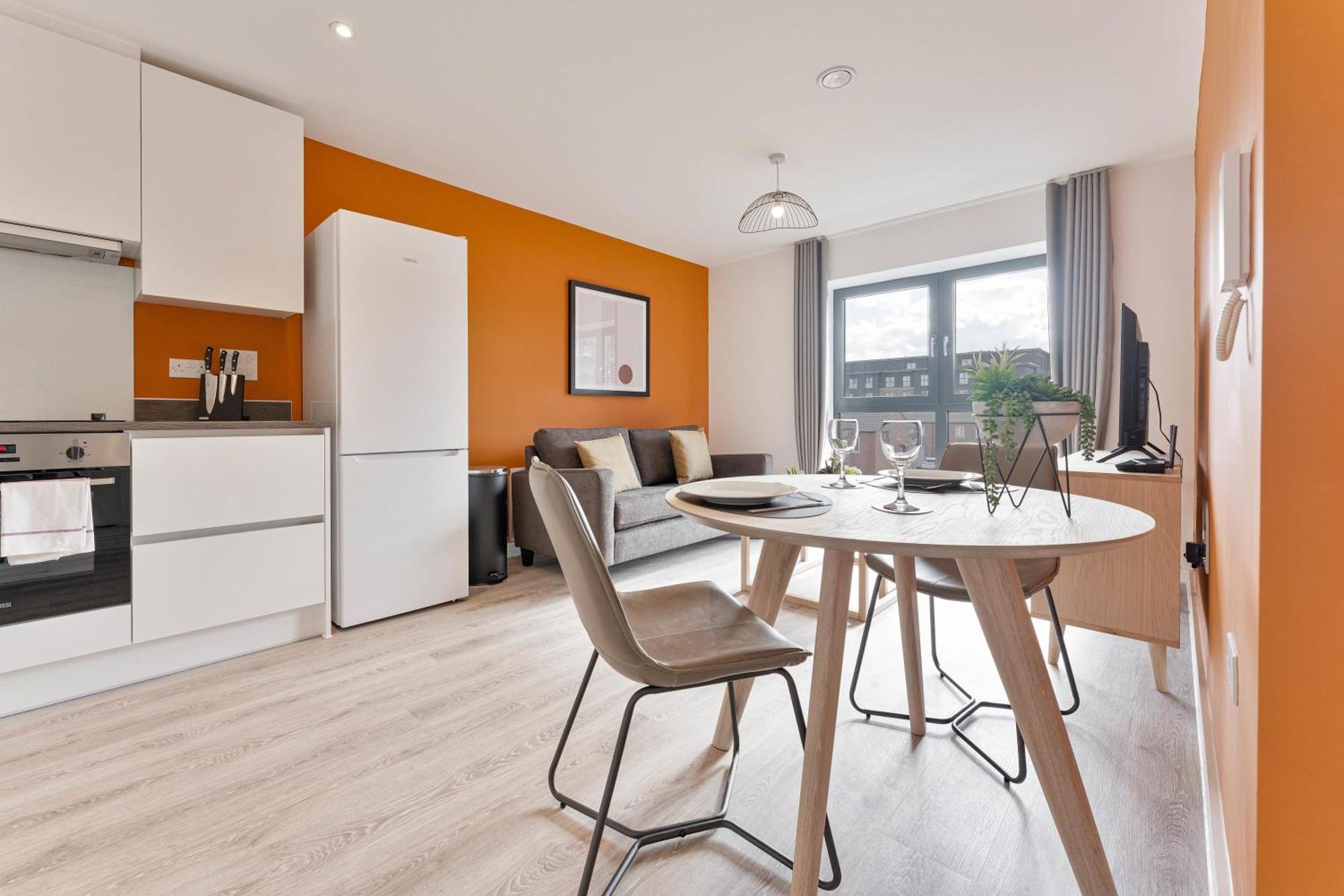 Stayzeni, Hardwick House Derby Modern 1 Bed Flat מראה חיצוני תמונה