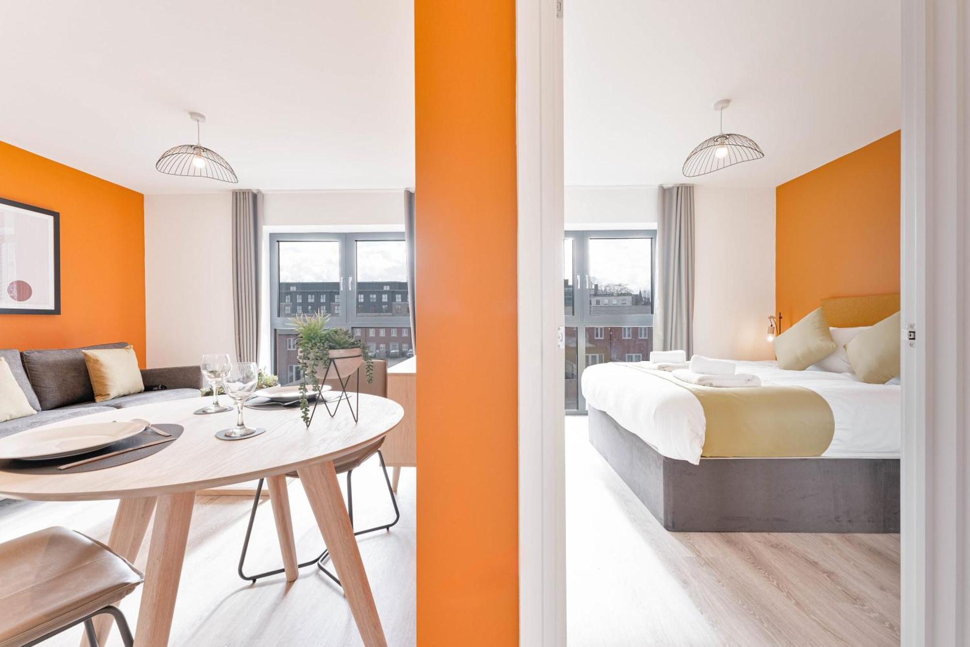 Stayzeni, Hardwick House Derby Modern 1 Bed Flat מראה חיצוני תמונה